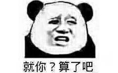 就你？算了吧