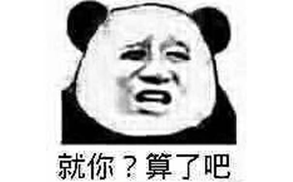 就你？算了吧