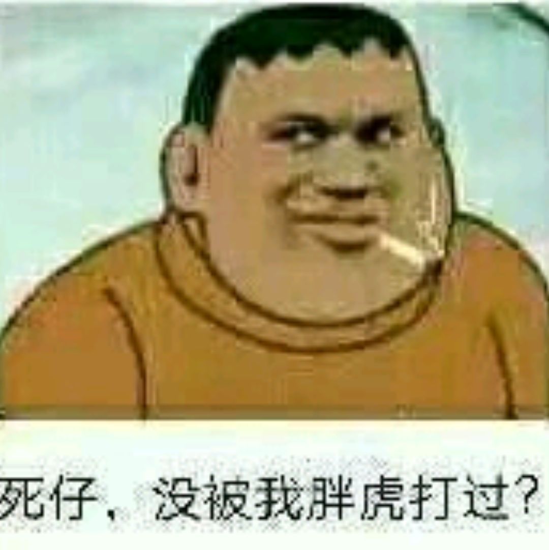 死仔，没被我胖虎打过？