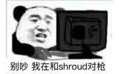 别吵，我在和 shroud对枪