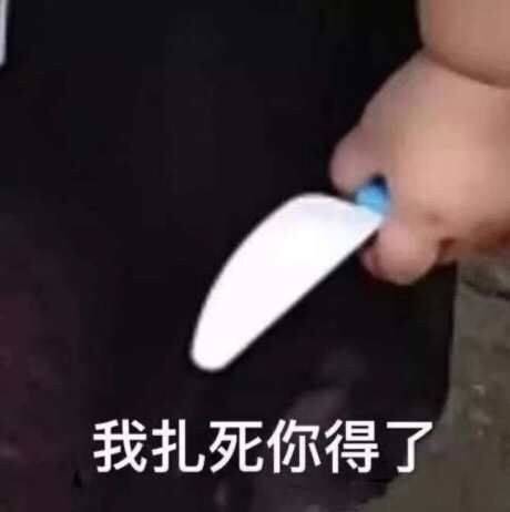 我扎死你得了