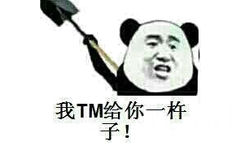 我TM给你一杵子！