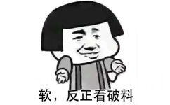 软，反正看破料！