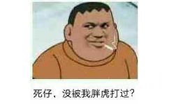 死仔，没被我胖虎打过？