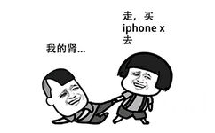 走,买 iphone x，去我的肾