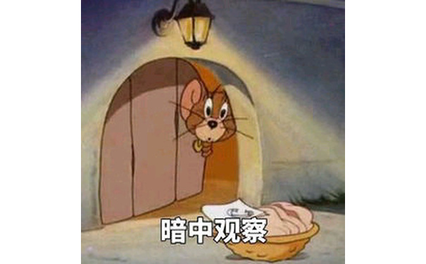 暗中观察