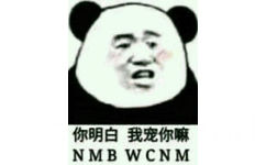 你明白我宠你嘛 NMB WCNM