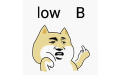 low b