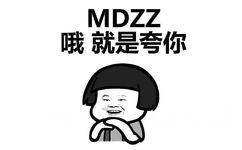 MDZZ，哦，就是夸你