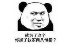 就为了这个你操了我家两头母猪?