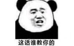 这话谁教你的