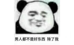 男人都不是好东西，除了我