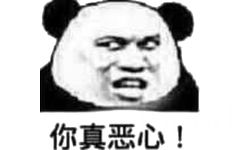 你真恶心!