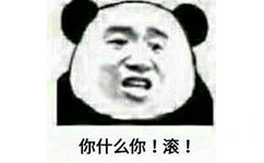 你什么你!滚!