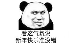 看这气氛，说新年快乐准没错