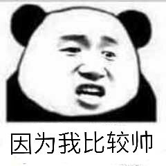 因为我比较帅