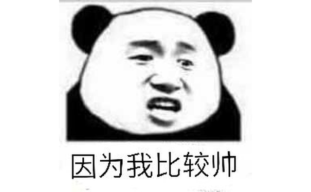 因为我比较帅