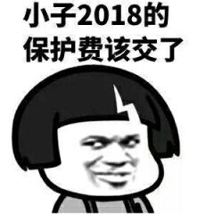 小子2018的保护费该交了