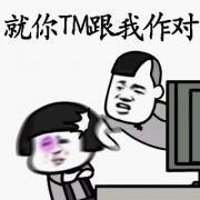 就你TM跟我作对