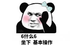 6什么6，坐下基本操作