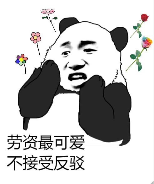 劳资最可爱不接受反驳