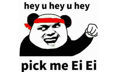 hey u hey u pick me EiEi