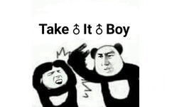 take it boy