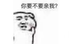 你要不要亲我？