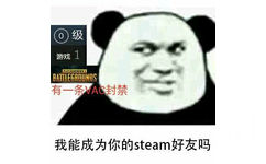 我能成为你的steam好友吗？（有一条VAC封禁）