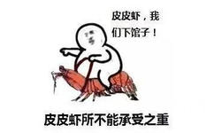 皮皮虾所不能承受之重