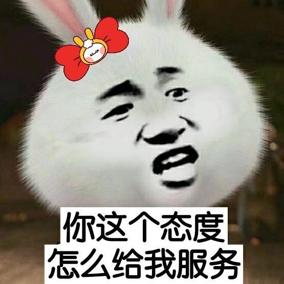 你这个态度，怎么给我服务