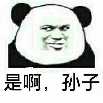 是啊，孙子