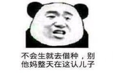 不会生就去借种，别他妈整天在这认儿子