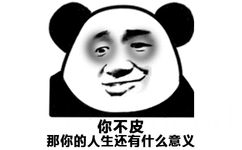 你不皮，那你的人生还有什么意义