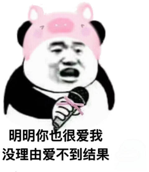 明明你也很爱我没理由爱不到结果