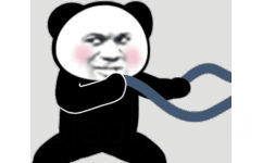 熊猫头健身 GIF 动图表情包
