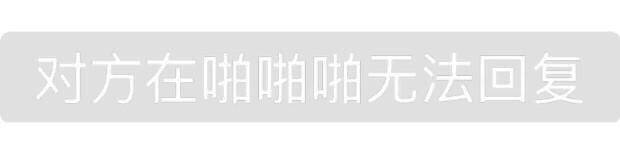 对方在啪啪啪无法回复 - 一组高仿微信系统消息表情包