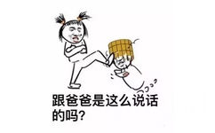 跟爸爸是这么说话的吗？ - 是什么罩住了我的双眼