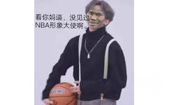 看你妈逼,没见过NBA形象大使啊