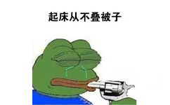 起床从不叠被子 - 我这种人大概是没有人要了 - sadfrog