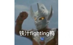 铁汁fighting 鸭(奥特曼表情包)