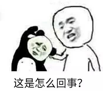 你是怎么回事？（捏熊猫头耳朵）