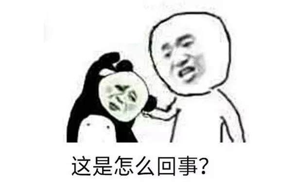 你是怎么回事？（捏熊猫头耳朵）