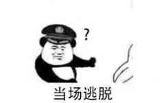 当场逮捕？当场逃脱