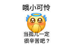 哦小可怜当孤儿一定很辛苦吧? - 撕逼专用表情包