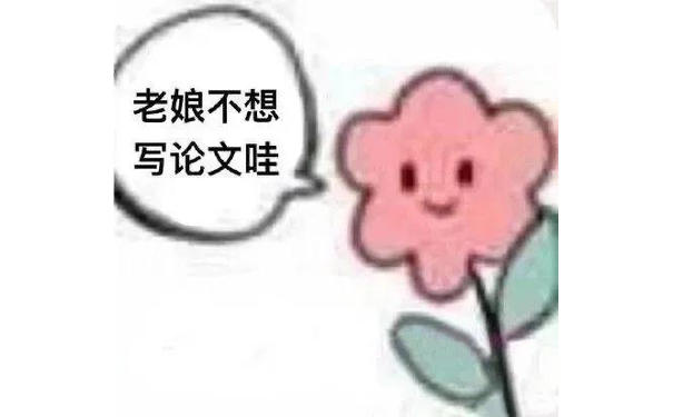 老娘不想写论文哇