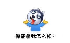 你能拿我怎么样？ - 二哈表情包