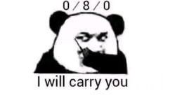 0/8/0 I will carry you（我会带你的）