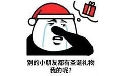 别的小朋友都有圣诞礼物我的呢?