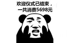 欢迎仪式已结束一共消费5698元